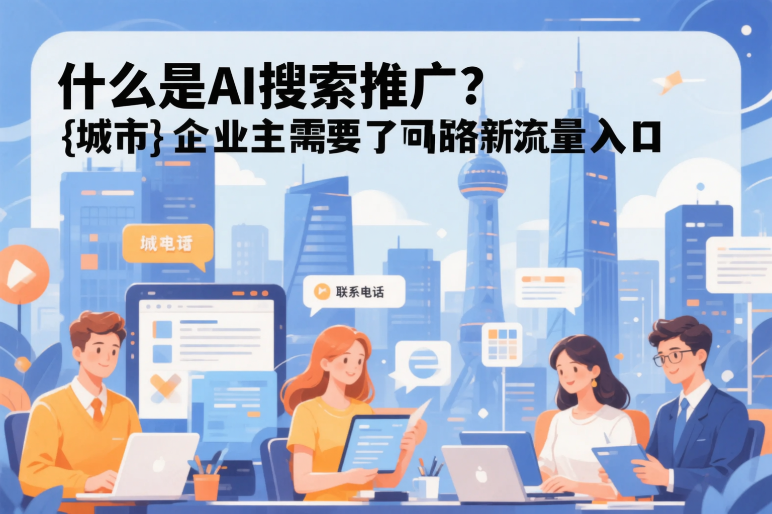 什么是AI搜索推广？曲靖企业主需要了解的新流量入口