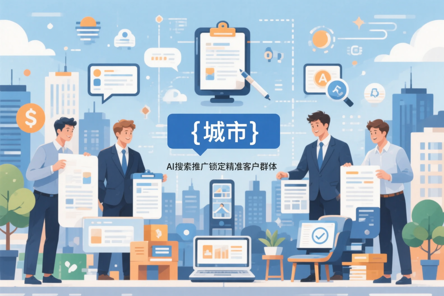 曲靖公司如何用AI搜索推广锁定精准客户群体