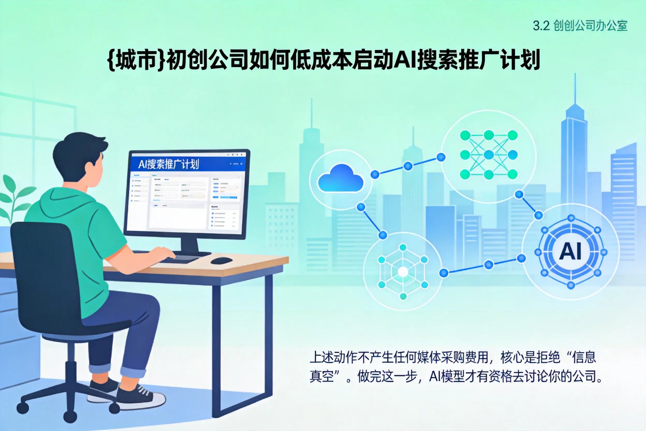 曲靖初创公司如何低成本启动AI搜索推广计划