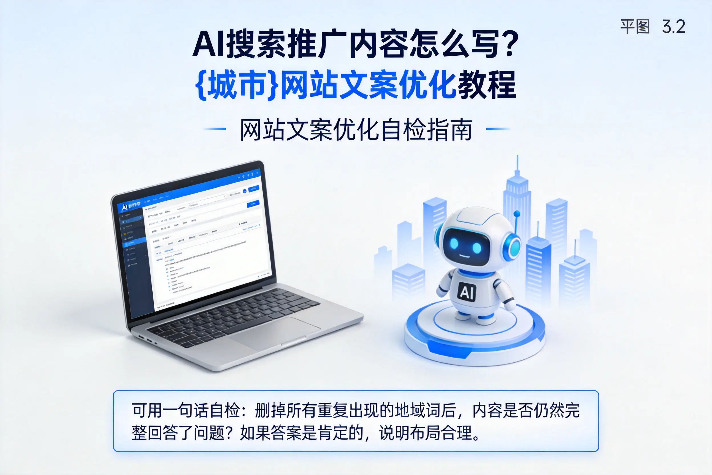 AI搜索推广内容怎么写？曲靖网站文案优化教程