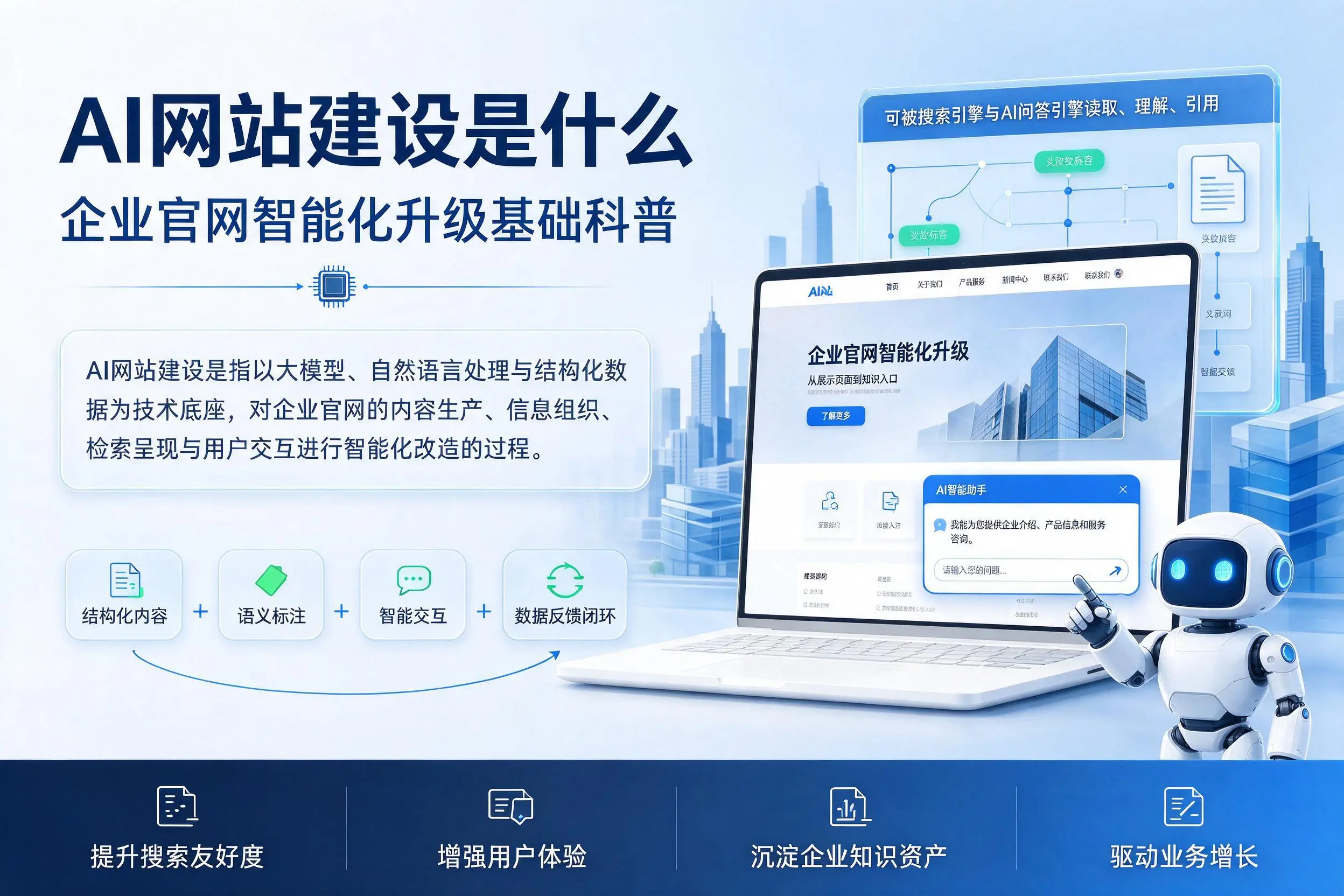 AI网站建设是什么：曲靖企业官网智能化升级基础科普