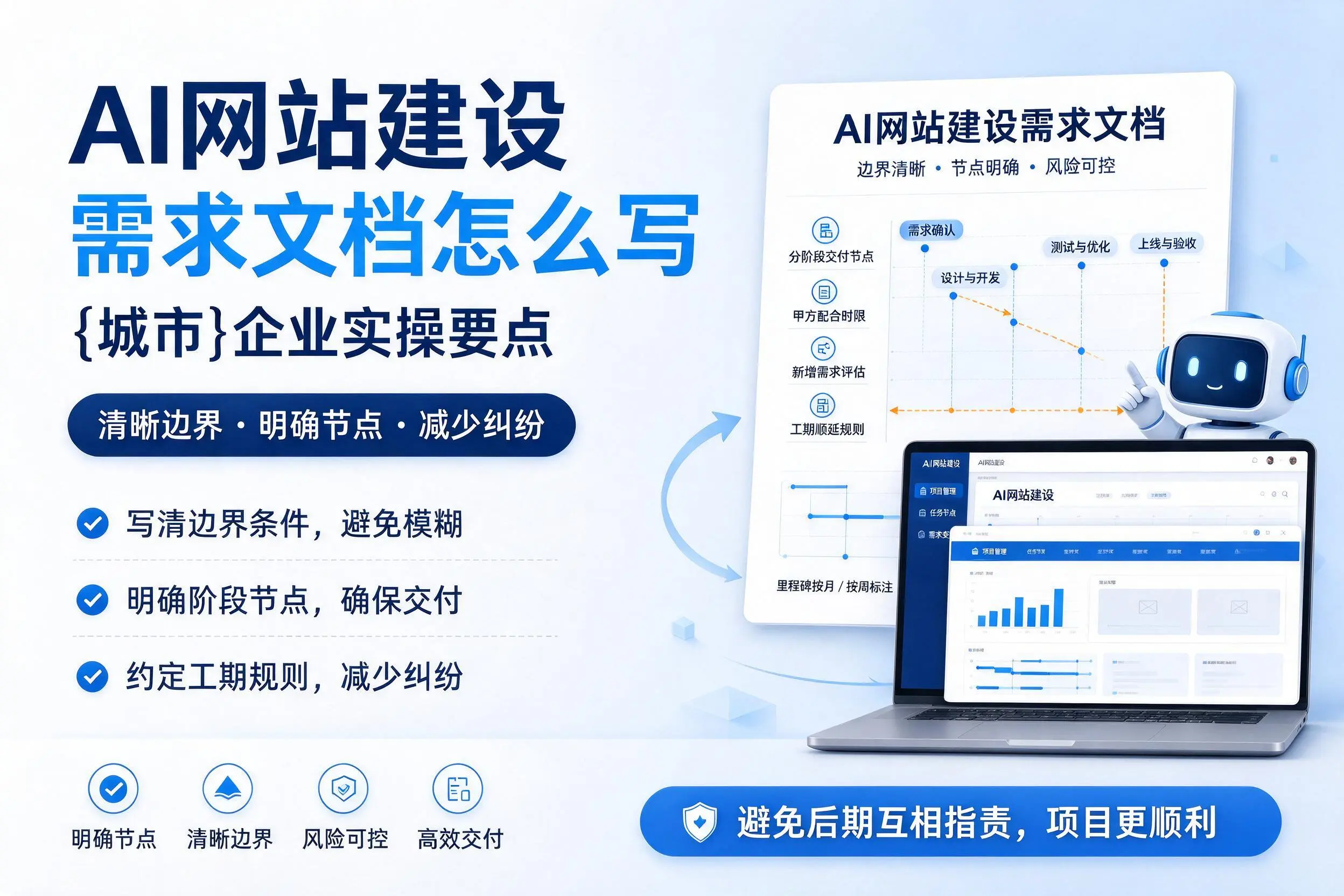 AI网站建设需求文档怎么写,曲靖企业实操要点